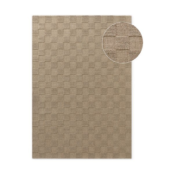 Barna kézi szövésű gyapjú szőnyeg 160x230 cm Scala – Villeroy&Boch