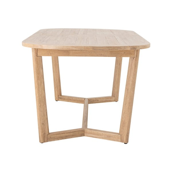 Kaucsukfa étkezőasztal 100x200 cm Serrone – Bloomingville-image-2