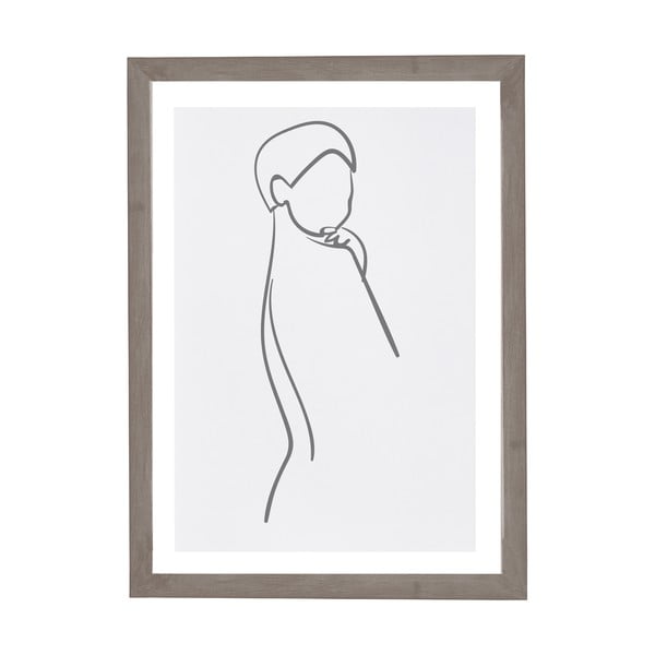 Woman Body keretezett falikép, 30 x 40 cm - Surdic