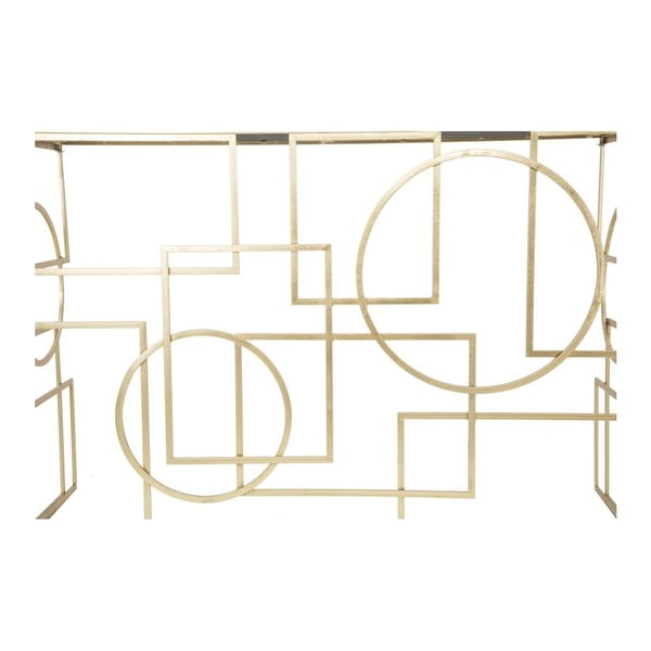 Aranyszínű konzolasztal 41x120 cm Marie – Mauro Ferretti-image-2