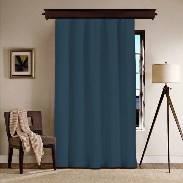 Curtain Kesso sötétkék függöny, 140 x 260 cm-image-1