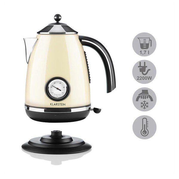 Aquavita Chalet bézs vízforraló - Klarstein-image-3