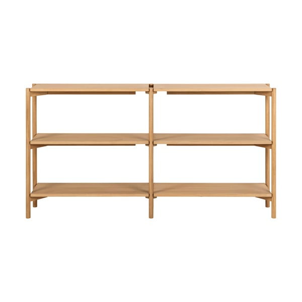 Braidwood könyvespolc tölgyfa dekorral, 169 x 88 cm - Actona-image-2