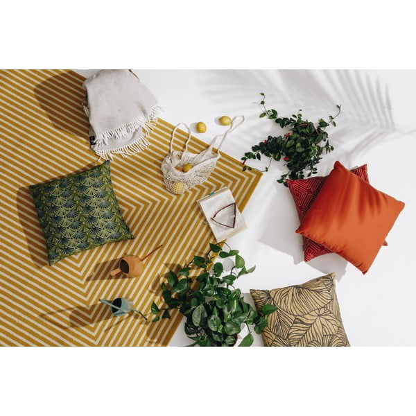 Bibi piros-narancs kerti párna, 50 x 50 cm - Hartman-image-1