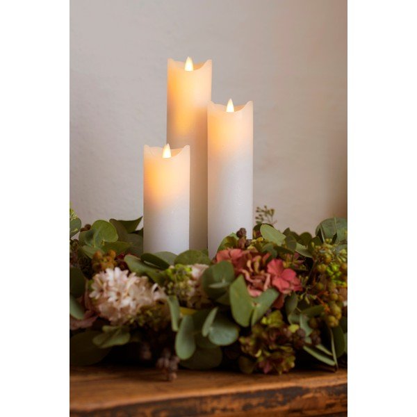 Fehér elemmel működő fénydekoráció ø 5 cm Sara Exclusive – Sirius-image-1