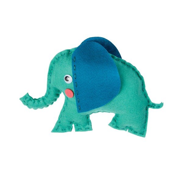 Elvis The Elephant plüss elefánt varrókészlet - Rex London-image-4