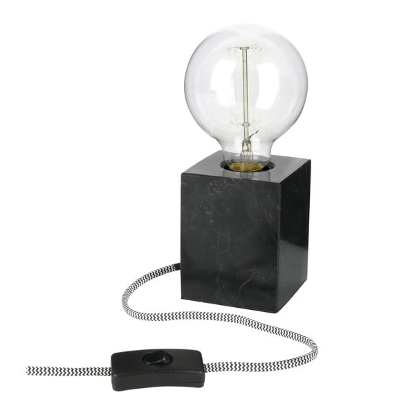 Carrare Tube Lamp fekete asztali lámpa - Le Studio