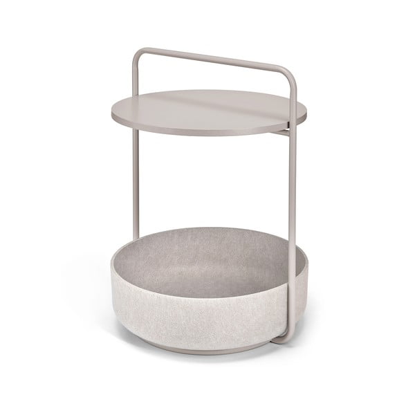 Kerek tárolóasztal ø 50 cm Tavolino Nougat – MiaCara
