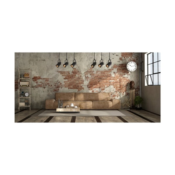 Fekete mennyezeti lámpa fém búrával ø 8,5 cm Demir – GTV-image-1