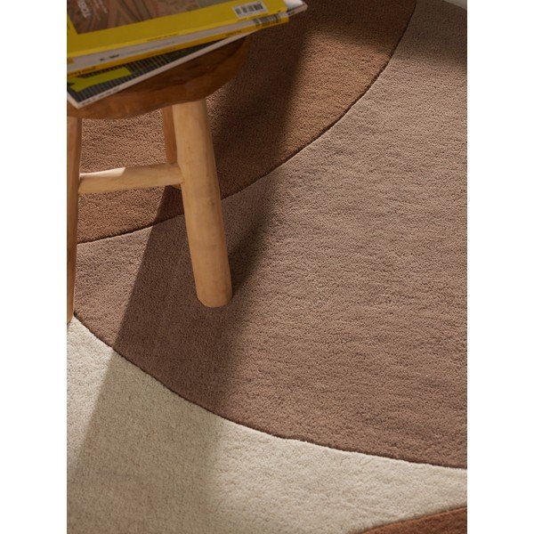 Konyakbarna gyapjú szőnyeg 120x170 cm Ruvia – Villeroy&Boch-image-3