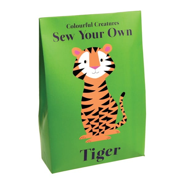 Tiger plüsstigris varrókészlet - Rex London