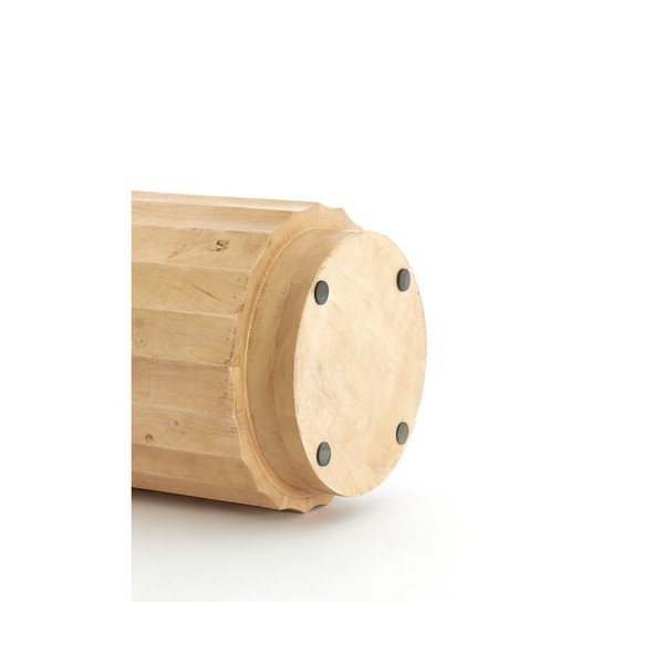 Mangófa kerek tárolóasztal ø 35 cm Ellena – Light & Living-image-3