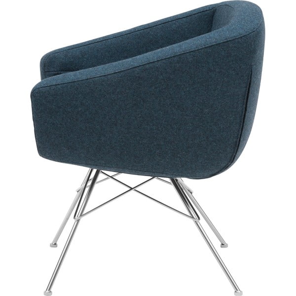 Aiko sötétkék fotel - Softline-image-3