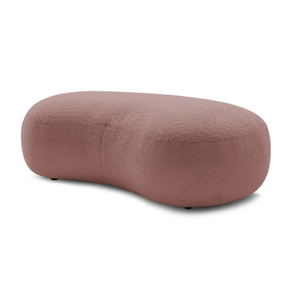 Rózsaszín buklé szövet lábtartó Saint-Germain – Bobochic Paris-image-3