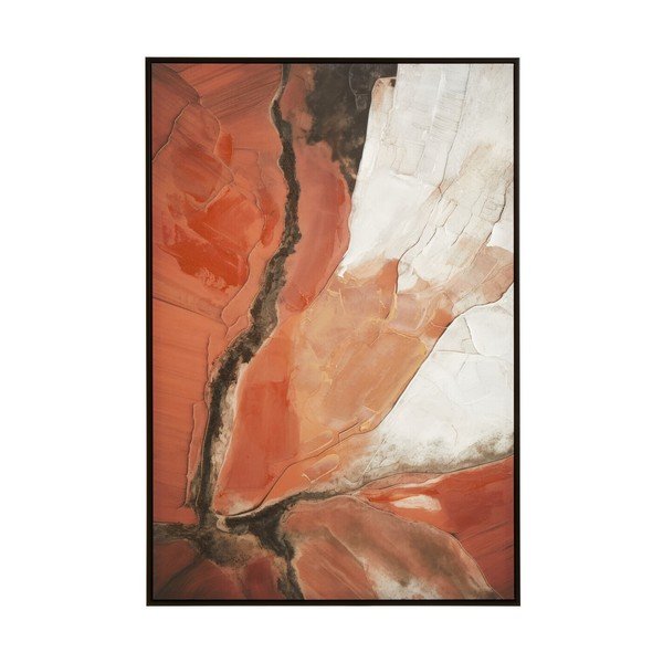 Keretezett-vászon kép 83x123 cm Astratto – Premier Housewares