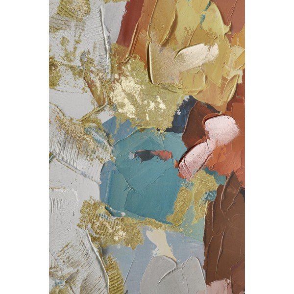 Nyomtatott vászon kép kézzel festett részletekkel 80x80 cm Crown – Bizzotto-image-2