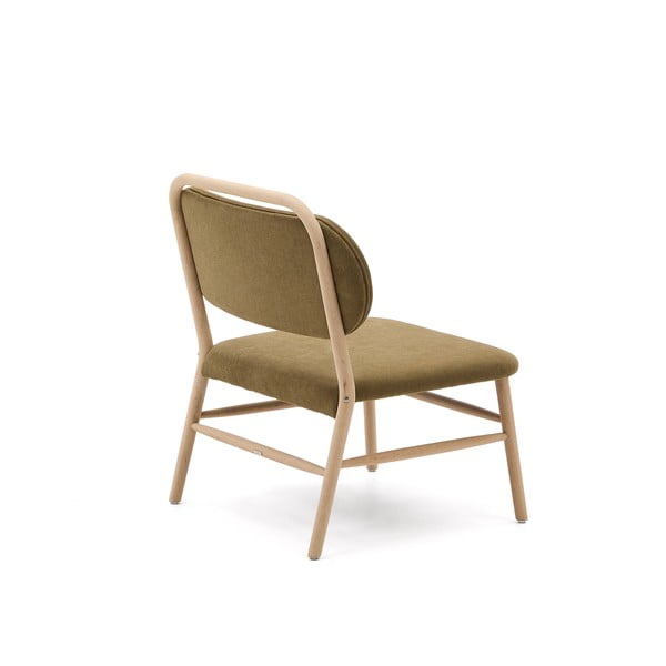 Zöld zsenília fotel Helda – Kave Home-image-4