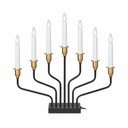 Fekete karácsonyi fénydekoráció Brosa – Markslöjd