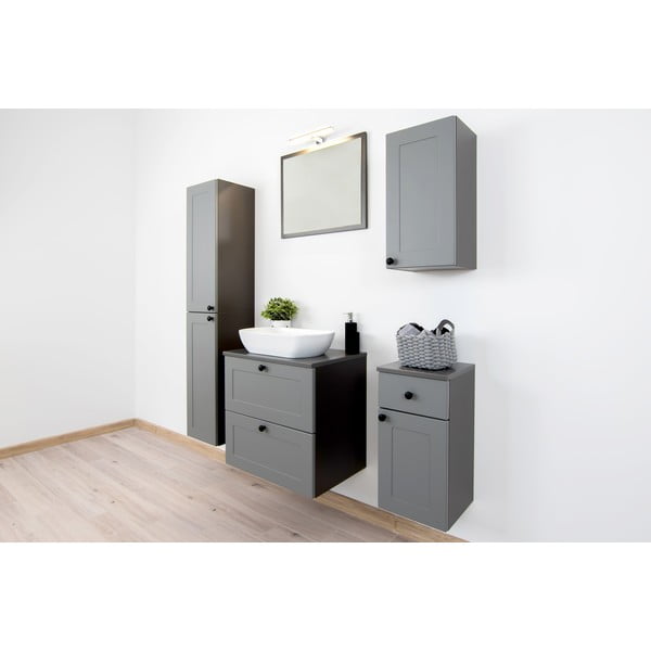 Fali tükör 60x50 cm Senja – STOLKAR-image-3