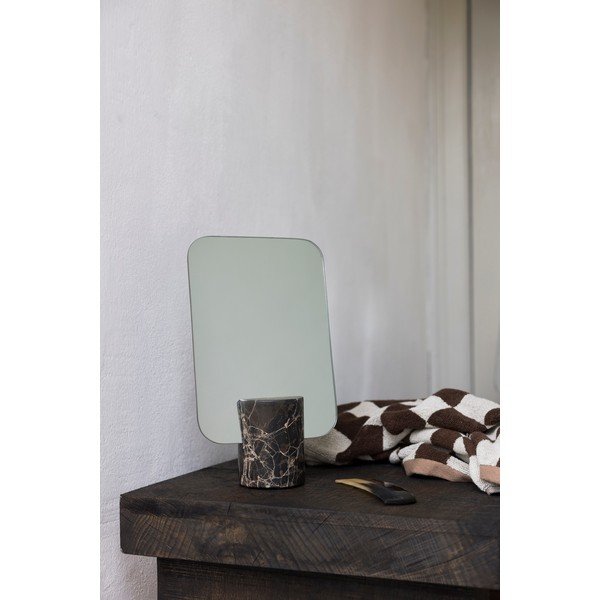 Kozmetikai tükör 18x30 cm Marble  – Mette Ditmer Denmark-image-1