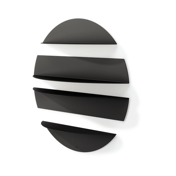 Fekete fém polc készlet 4 db-os 76 cm Solis – Umbra-image-4