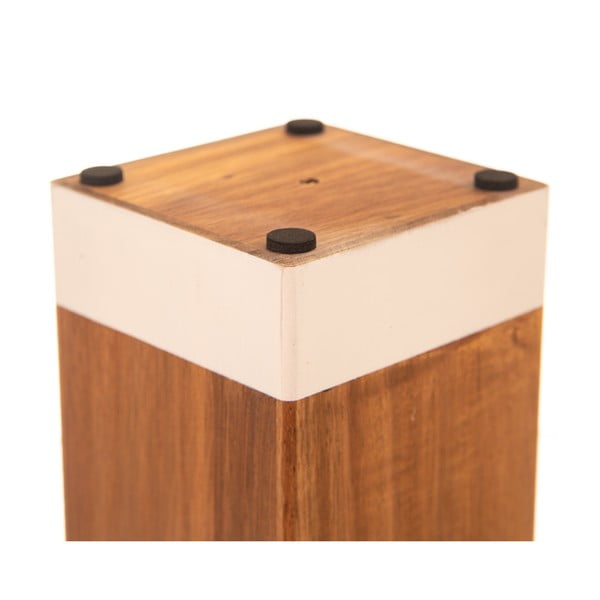 Fa konyhai eszköztartó állvány Whiteline – Orion-image-4