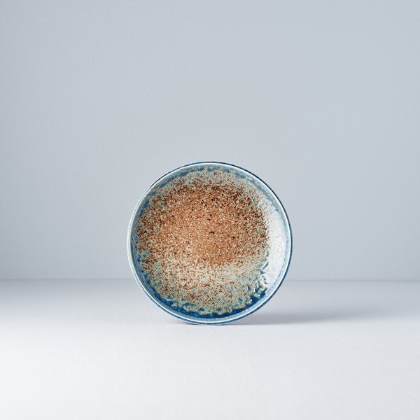 Earth & Sky bézs-kék kerámia tányér, ø 17 cm - MIJ-image-2