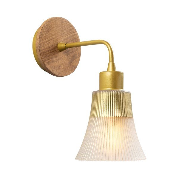 Aranyszínű fali lámpa Foca – Opviq lights-image-1