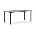 Acél kerti étkezőasztal 90x180 cm Brai – Kave Home