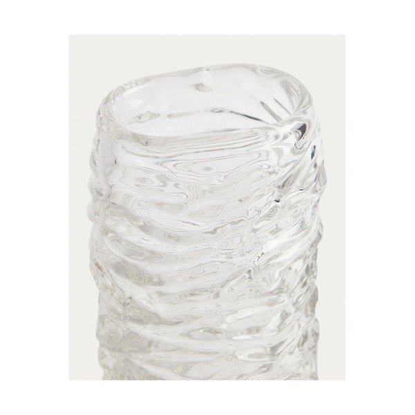Üveg váza (magasság 30 cm) Vorma – Kave Home-image-3