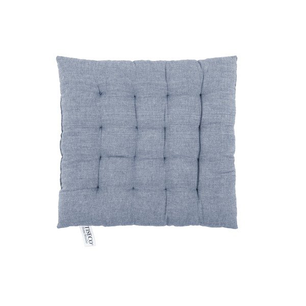 Kék ülőpárna, 40 x 40 cm - Tiseco Home Studio-image-1