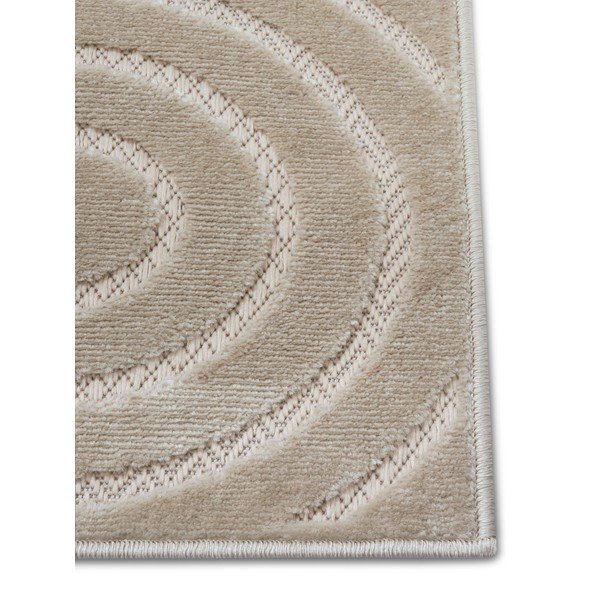 Krémszínű szőnyeg 57x90 cm Iconic Wave – Hanse Home-image-3