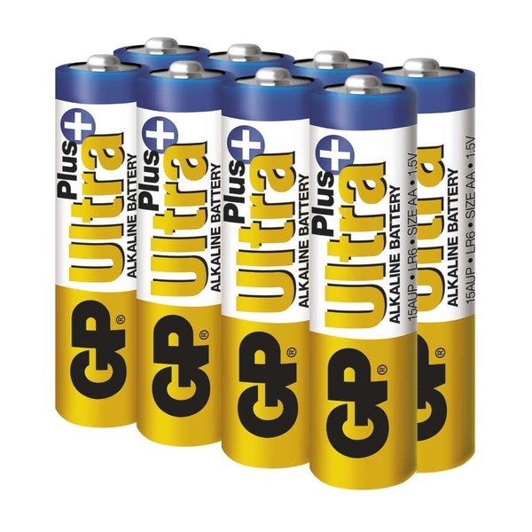 GP Ultra Plus 8 db alkáli elem, AA - EMOS-image-2