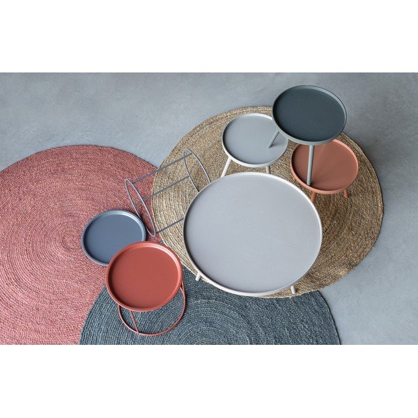 Ivar piros tárolóasztal, ø 40 cm - WOOOD-image-1