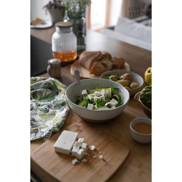 Len konyharuha 45x65 cm Lotus – Linen Tales-image-3