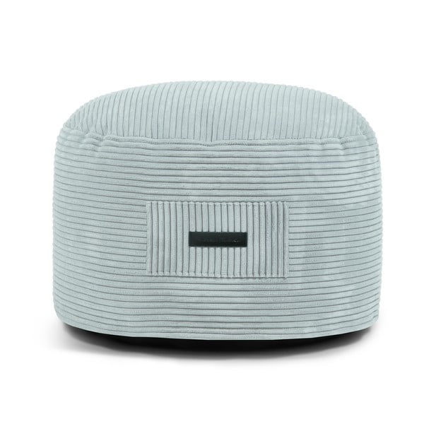 Mentazöld kordbársony puff Om 60 – SLOWDOWN