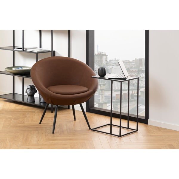 Tárolóasztal márvány dekoros asztallappal 43x35 cm Infinity – Actona-image-1