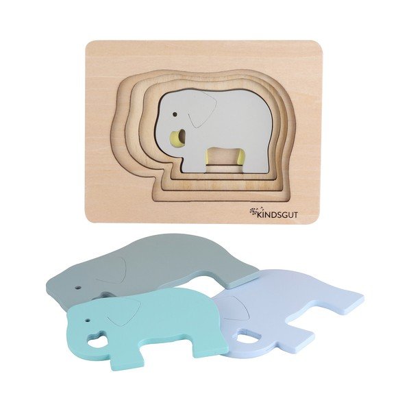 Elephant fa gyerek puzzle - Kindsgut-image-3