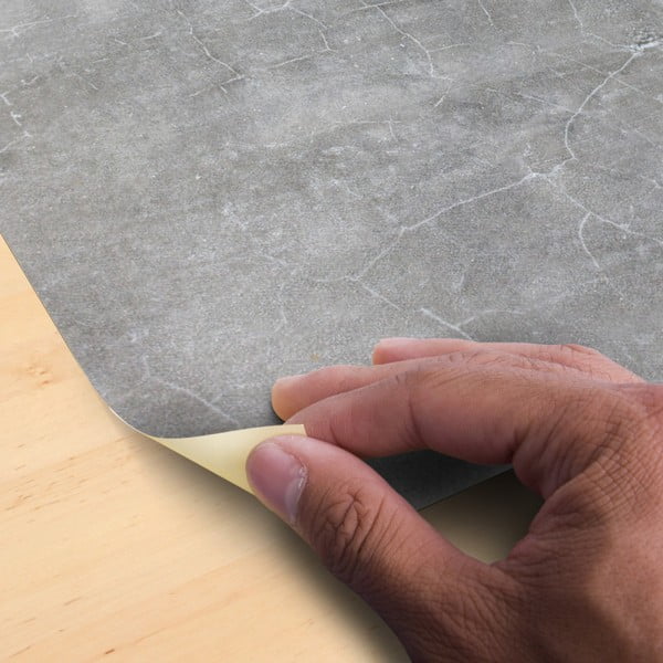 Slab Sticker Waxed Concrete padlómatrica, 60 x 60 cm - Ambiance-image-2