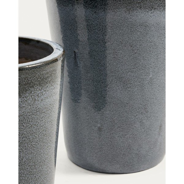 Kerámia virágcserép készlet 3 db-os ø 47 cm Rotja – Kave Home-image-3