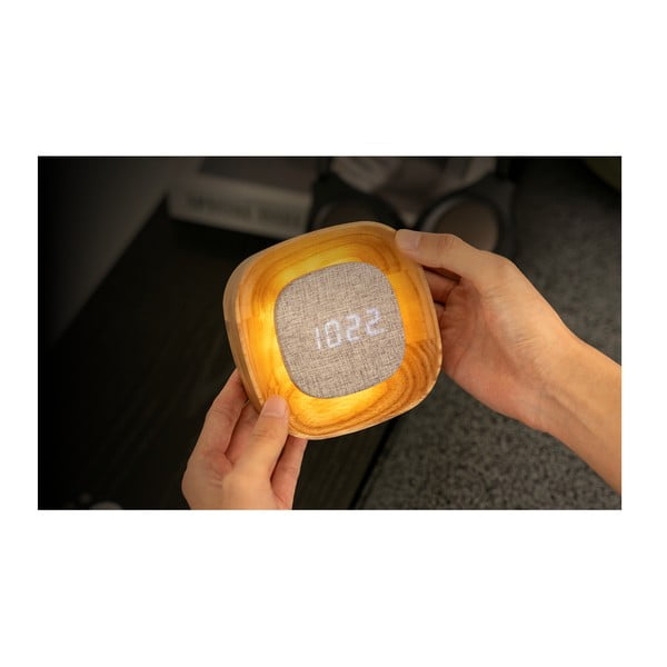 Digitális ébresztőóra Lumos Ash – Gingko-image-4