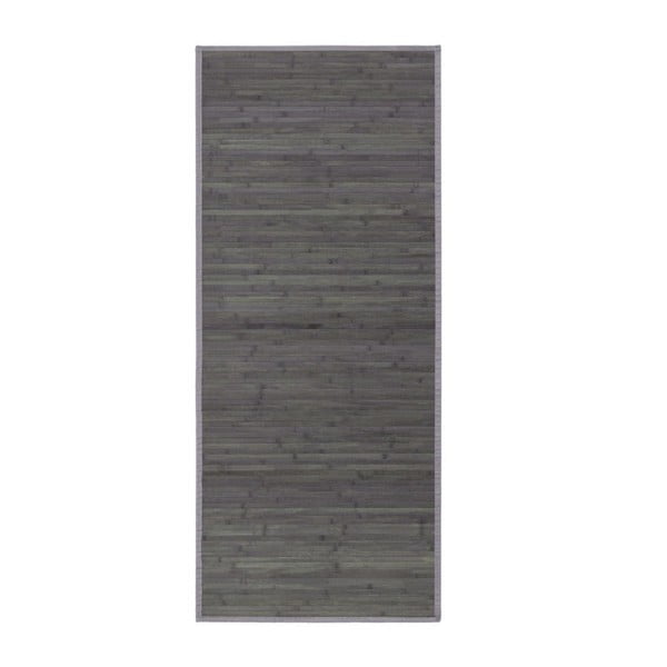 Zöld-szürke bambusz szőnyeg 75x175 cm – Casa Selección