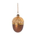 Üveg kézzel készített karácsonyfadísz ø 6 cm Acorn – Sass & Belle