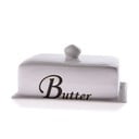 Fehér kerámia vajtartó - Dakls