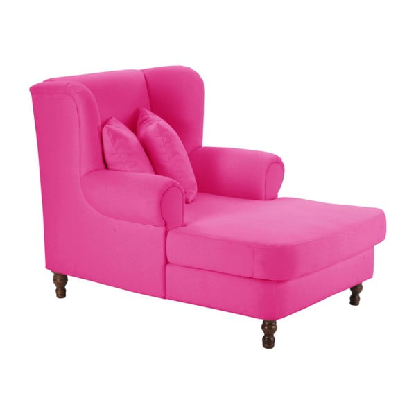 Mareille Velour Coralle fuchsia rózsaszín füles fotel - Max Winzer