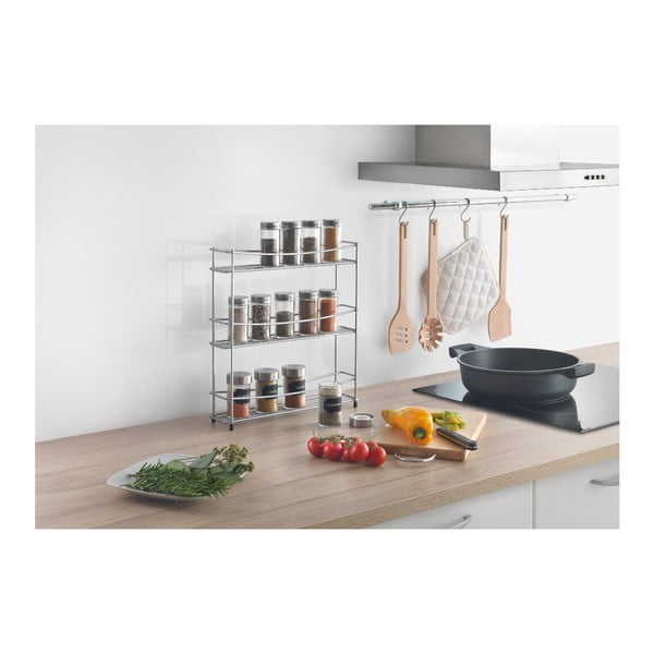 Kumino háromszintes fűszertartó polc - Metaltex-image-4