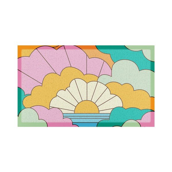 Újrahasznosított műanyag lábtörlő 40x70 cm Elizabeth Olwen  – Artsy Doormats