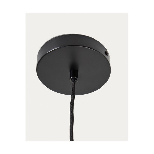 Piros függőlámpa kerámia búrával Drava – Kave Home-image-4