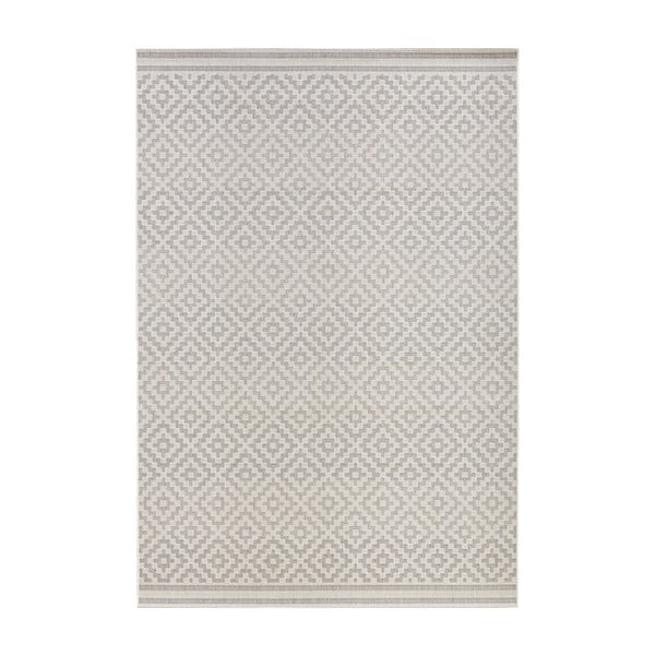Karo szürke kültéri szőnyeg, 140 x 200 cm - Bougari