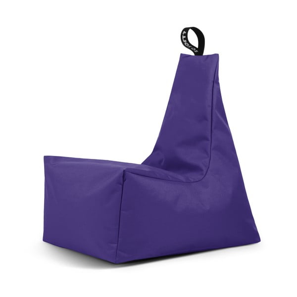 Lila babzsákfotel Icy L – So Soft?